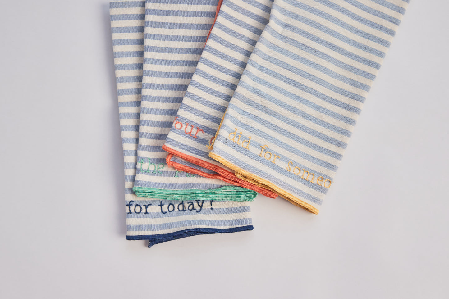 Handwoven Conversation Dinner Napkins