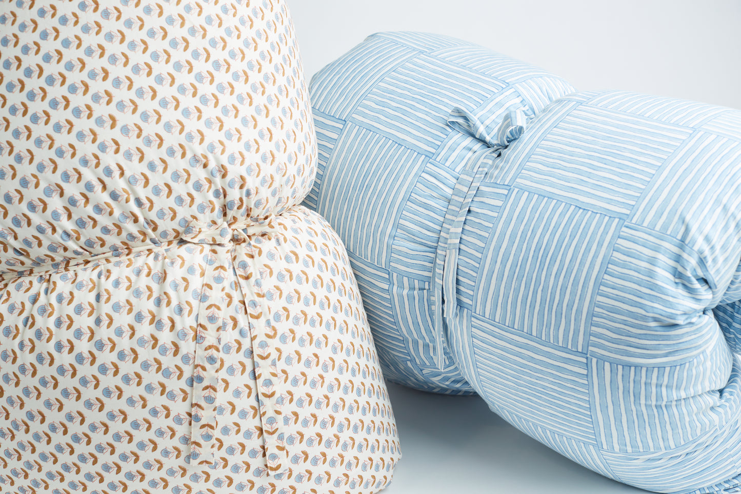 Rollie Pollie Floor Pillow-Striped