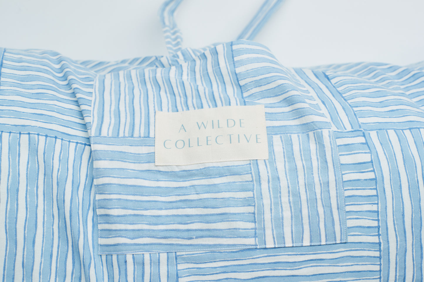 Rollie Pollie Floor Pillow-Striped