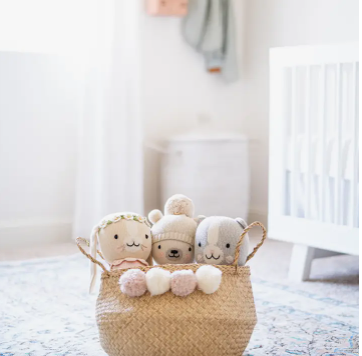 Sweet Pea Belly Basket Set