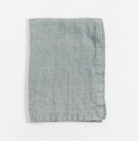Stone Washed Linen Tea Towel