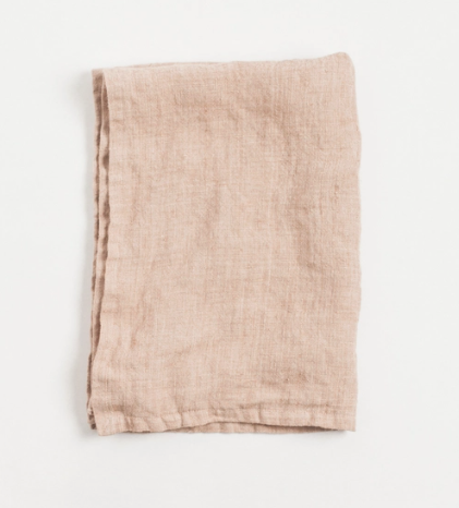 Stone Washed Linen Tea Towel