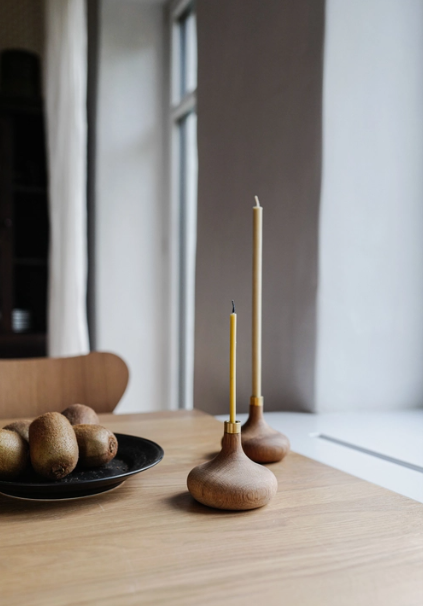Beeswax Dinner Candles