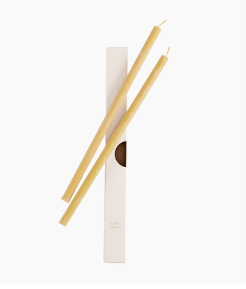 Beeswax Dinner Candles