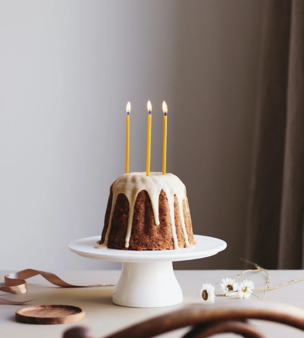 Mini Beeswax Birthday Candles