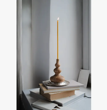 Multicolored Wicks Slim Candles