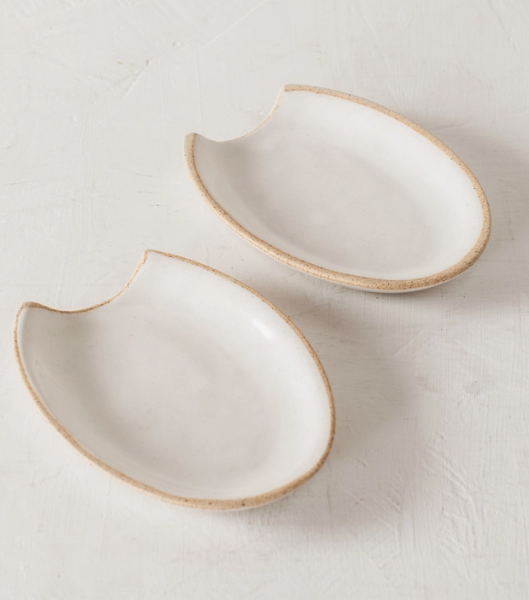Stoneware Spoon Rest