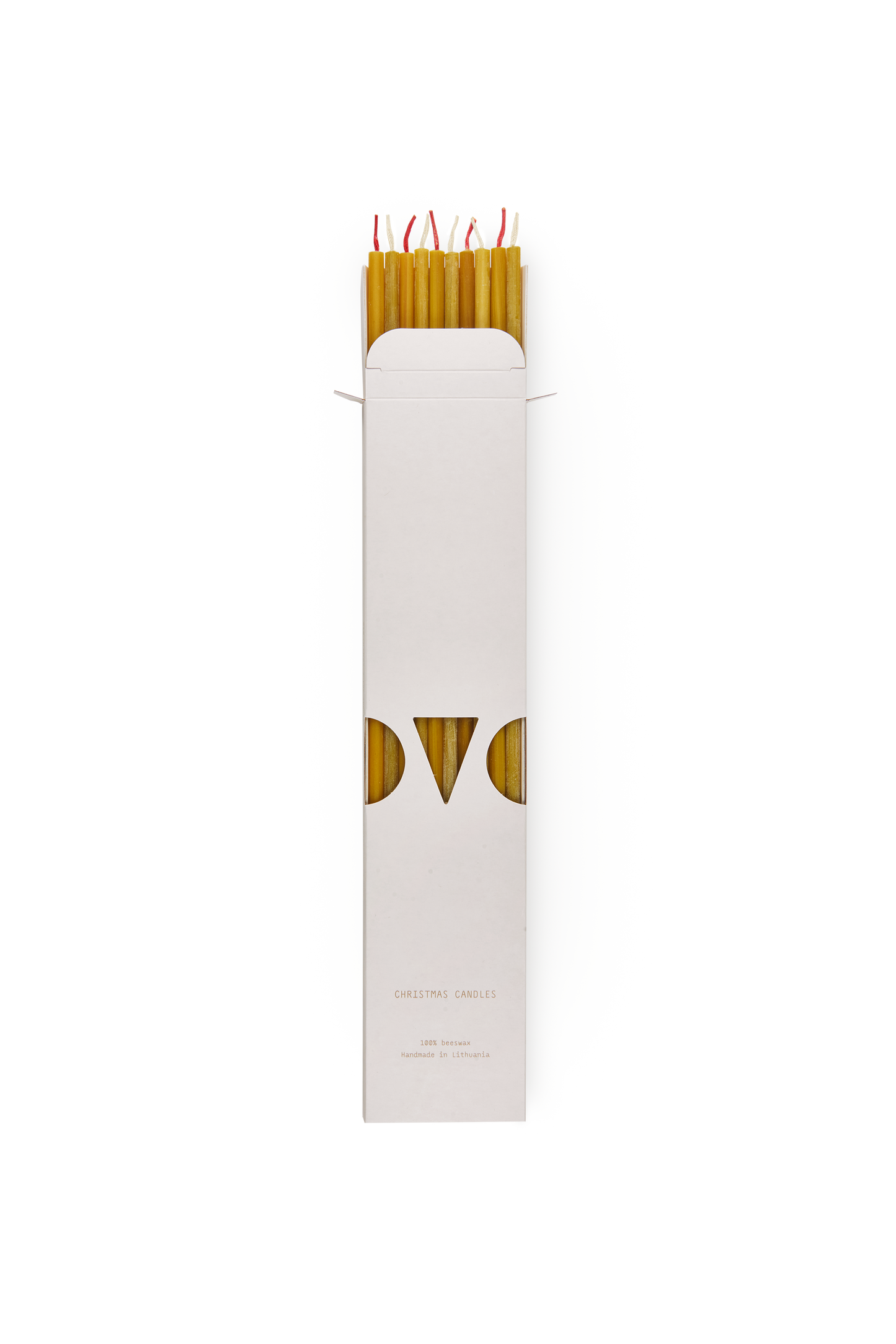 Beeswax Christmas Candles