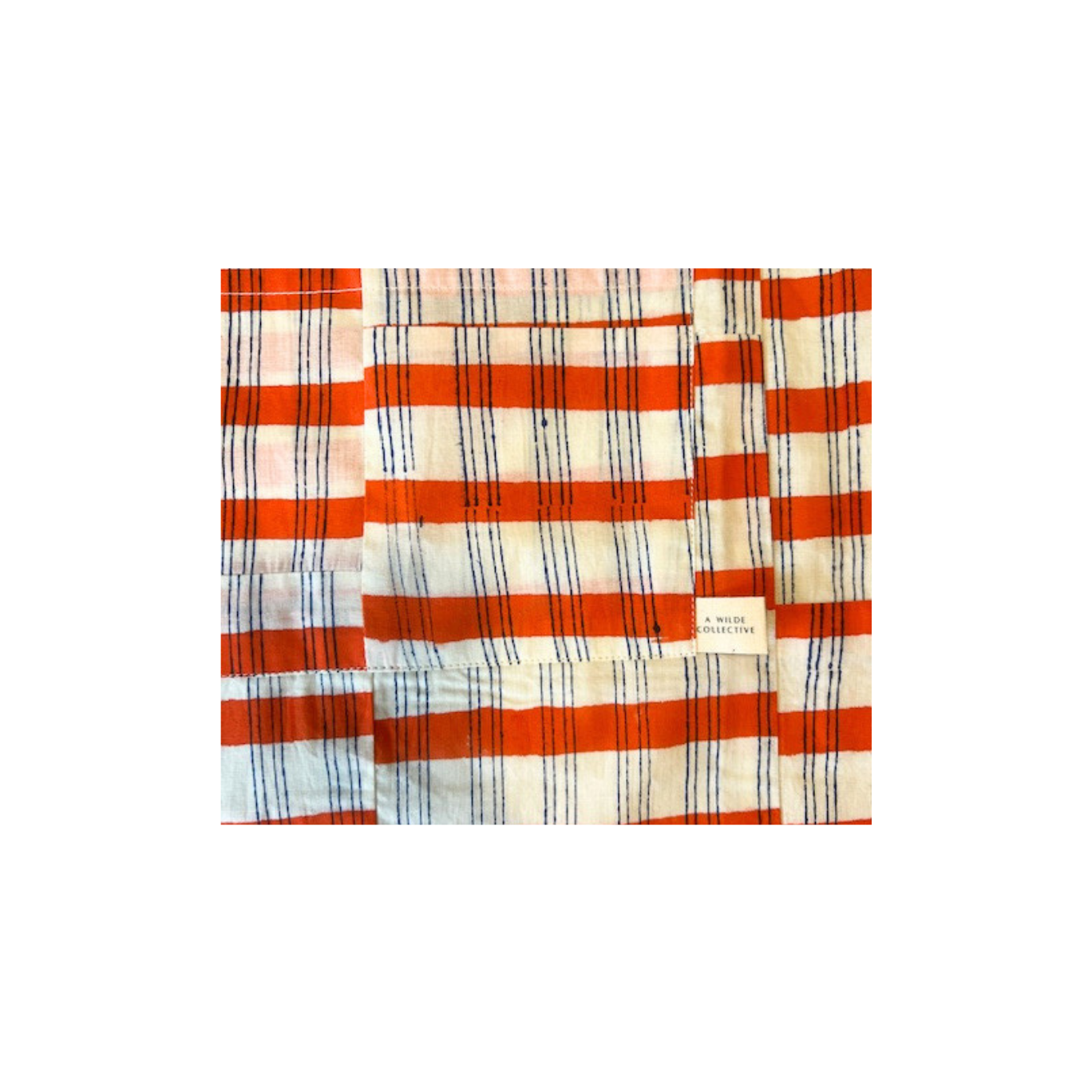 Kids Checkered Patchwork Apron