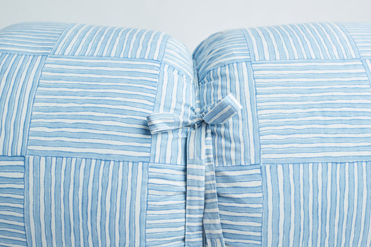 Rollie Pollie Floor Pillow-Striped