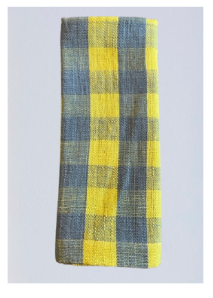 Everyday Handwoven Hand Towel Yellow & Slate
