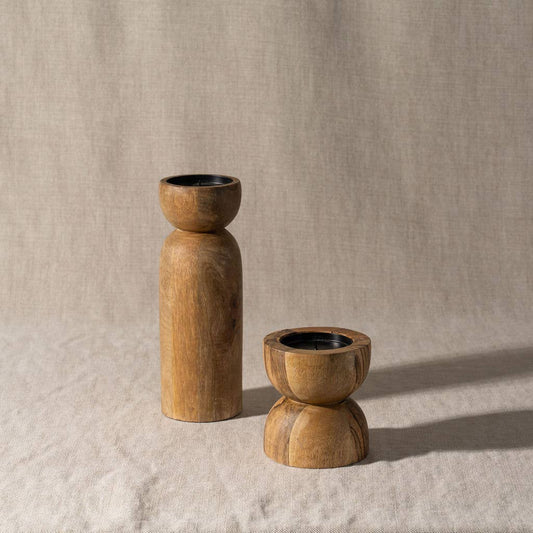 Toulin Candle Holder Natural Collection